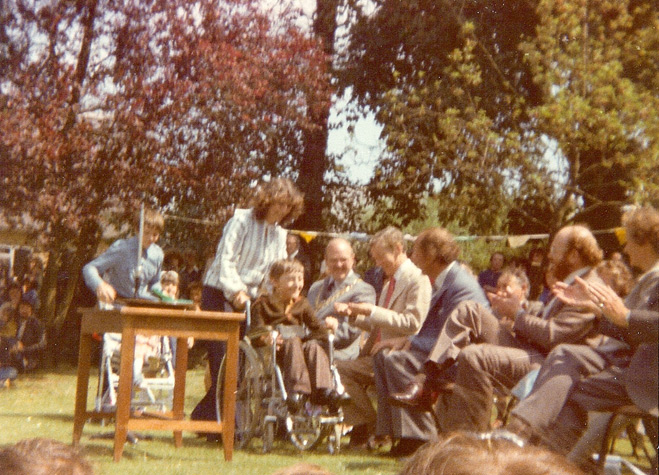 Mark Chard meeting Kenneth Williams